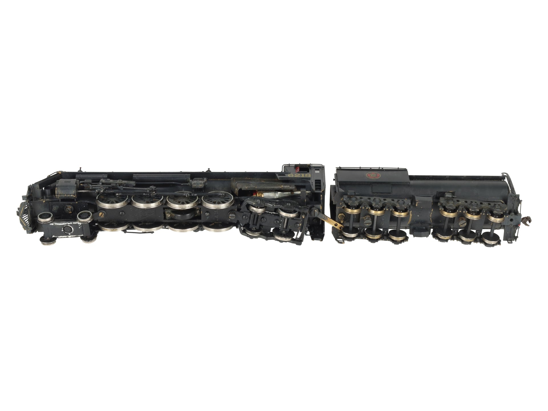 Pacific Fast Mail HO BRASS CNR 4-8-4 U2G Steam Locomotive & Tender -Painted