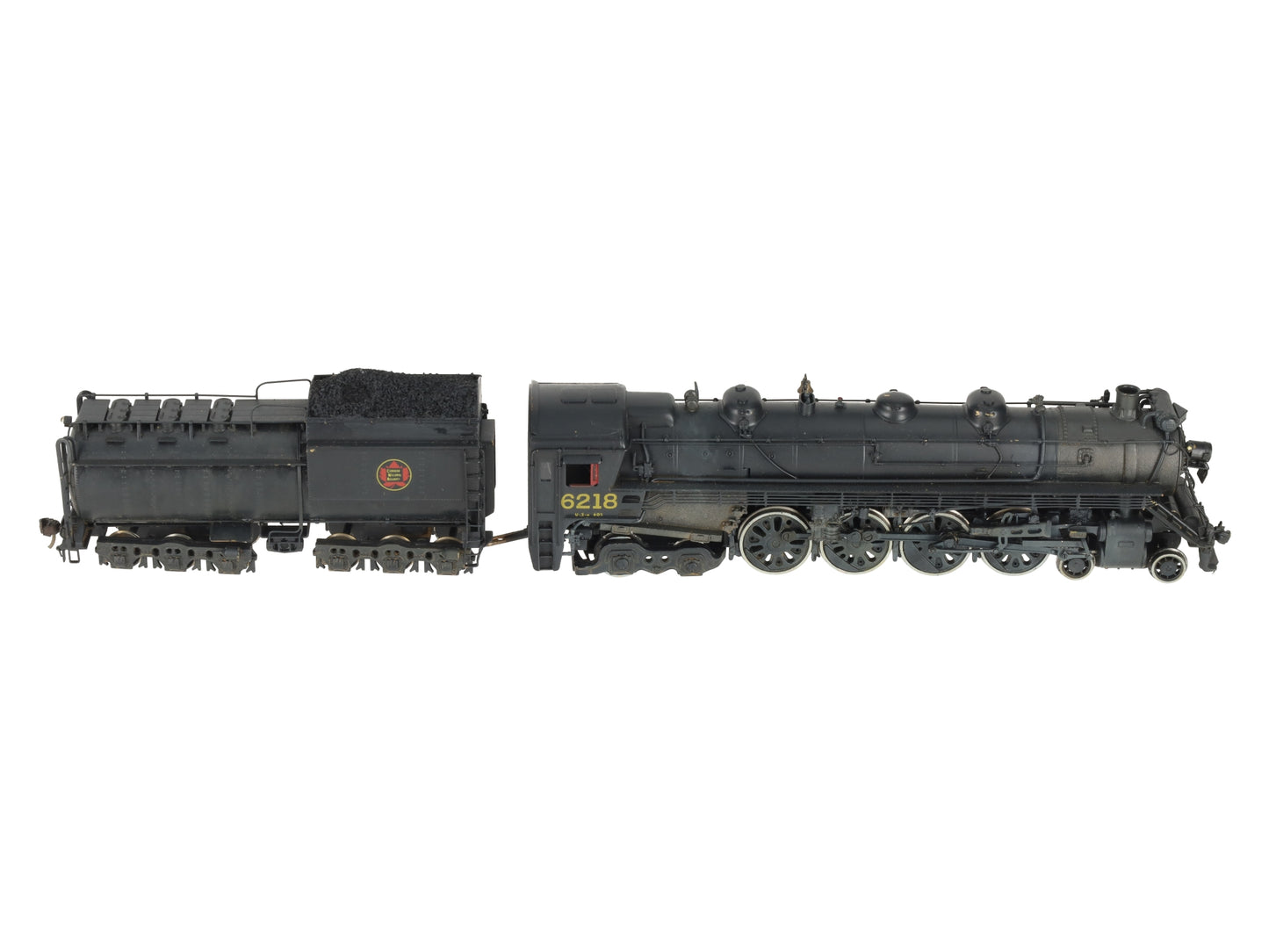 Pacific Fast Mail HO BRASS CNR 4-8-4 U2G Steam Locomotive & Tender -Painted