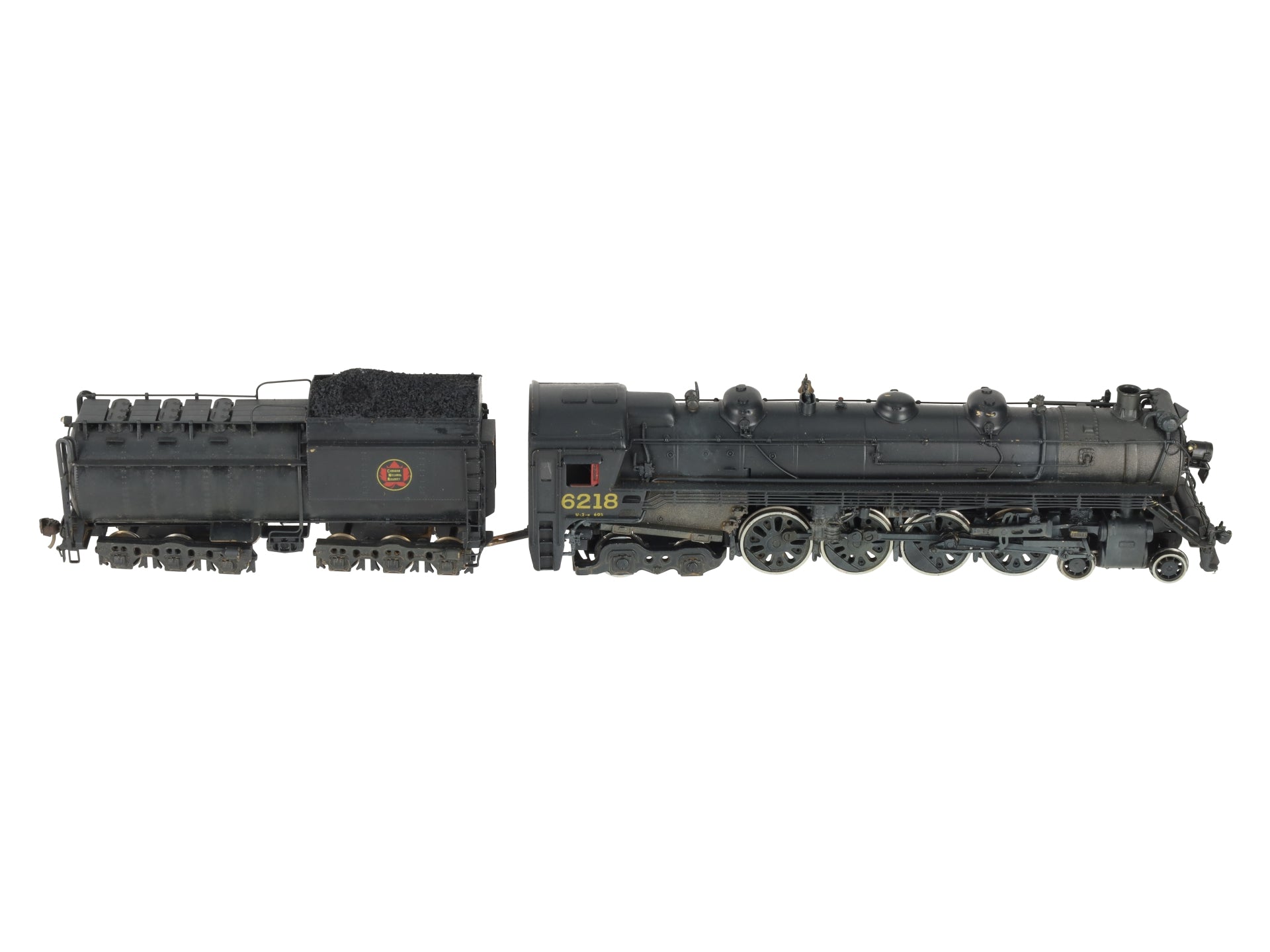 Pacific Fast Mail HO BRASS CNR 4-8-4 U2G Steam Locomotive & Tender -Painted