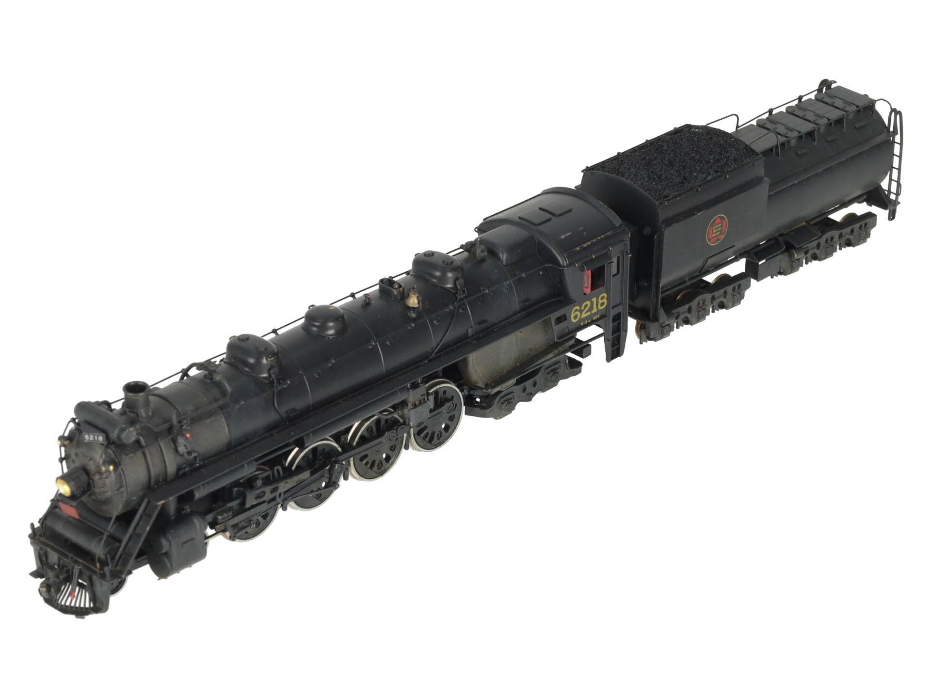 Pacific Fast Mail HO BRASS CNR 4-8-4 U2G Steam Locomotive & Tender -Painted