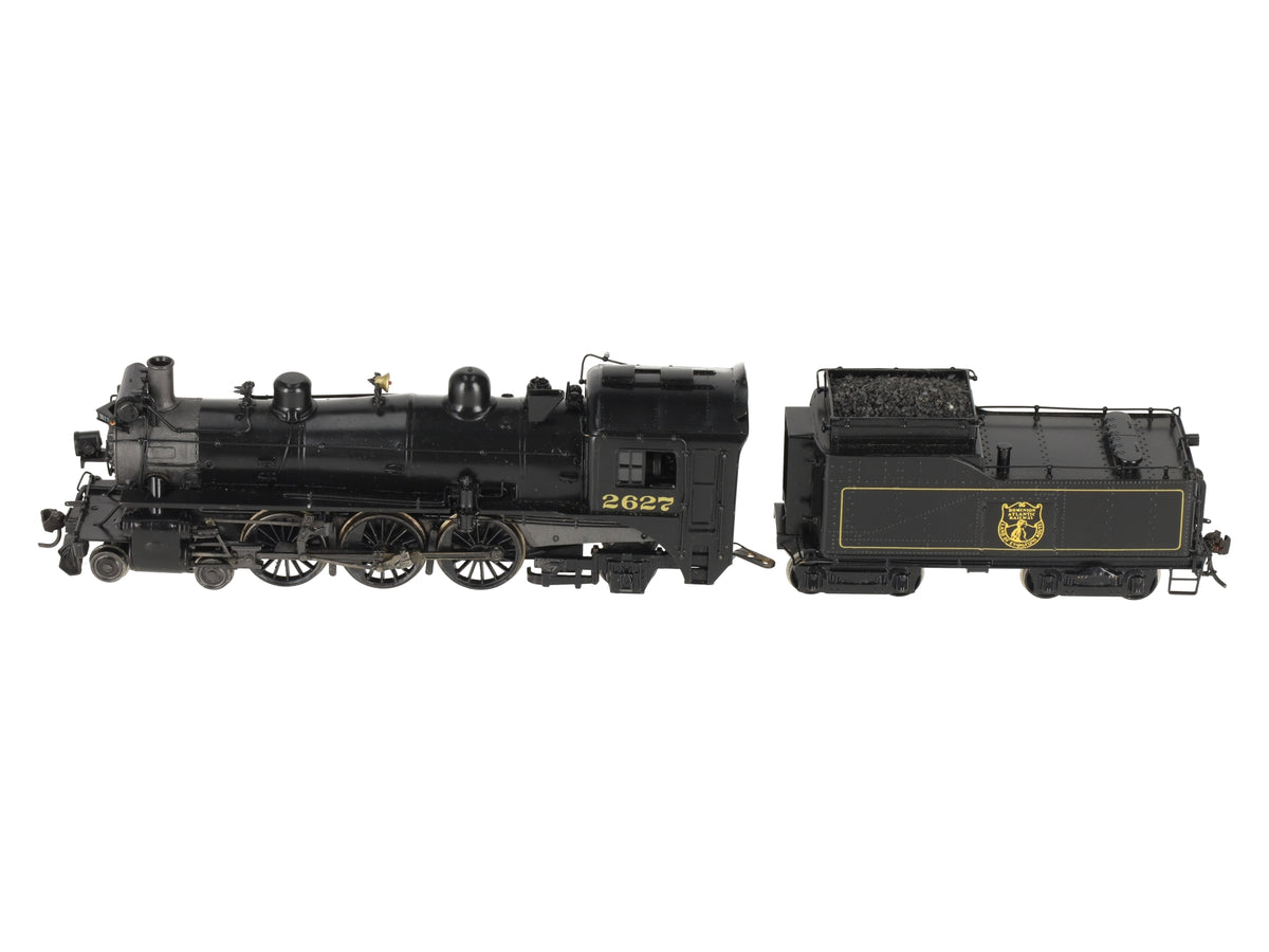 Pacific Fast Mail HO BRASS Dominion Atlantic 4-6-2 Steam Loco & Tender -Painted
