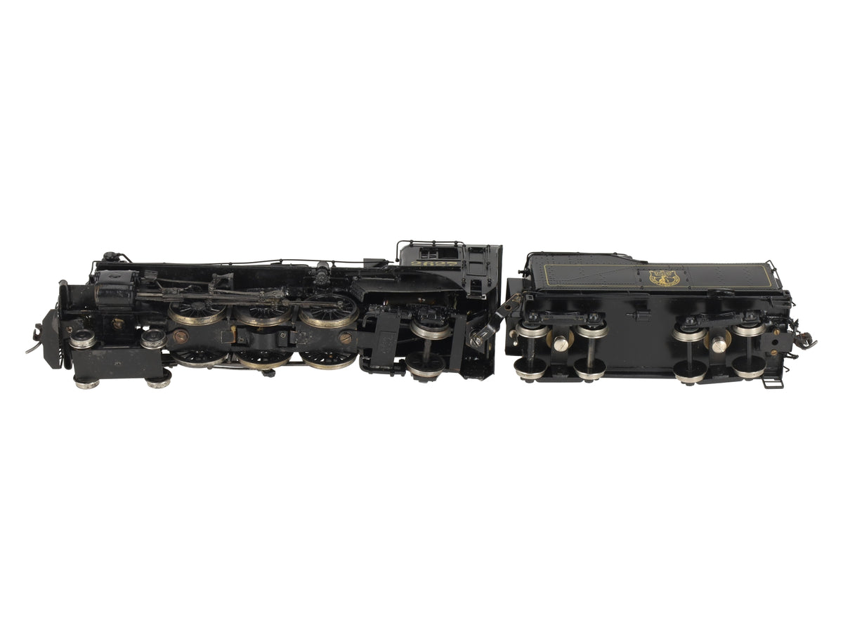 Pacific Fast Mail HO BRASS Dominion Atlantic 4-6-2 Steam Loco & Tender -Painted