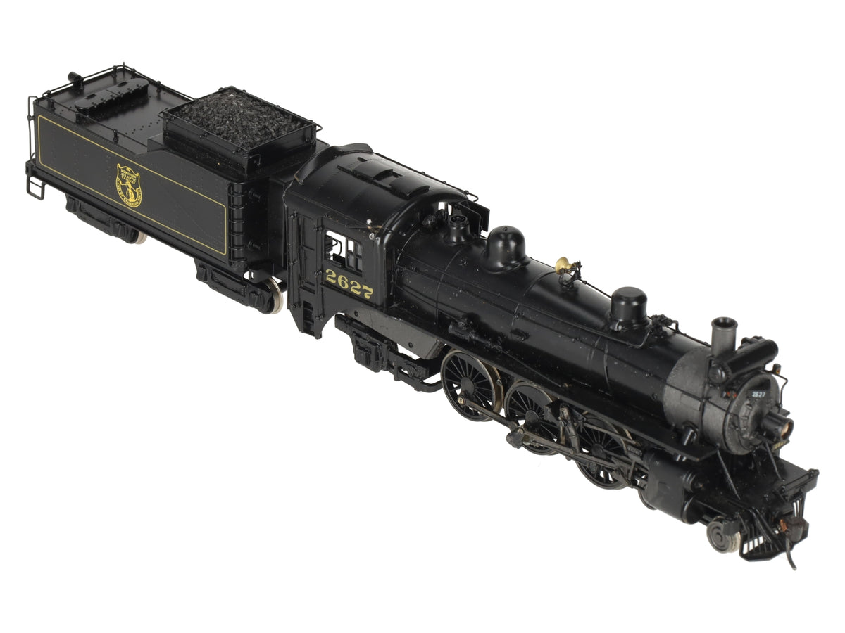 Pacific Fast Mail HO BRASS Dominion Atlantic 4-6-2 Steam Loco & Tender -Painted