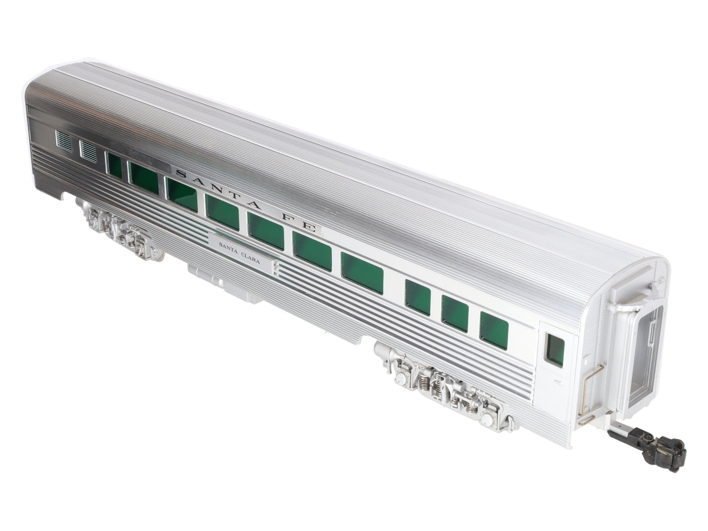Aristo-Craft 32505 G ATSF "Santa Clara" Streamlined Diner Car - Metal Wheels EX/Box