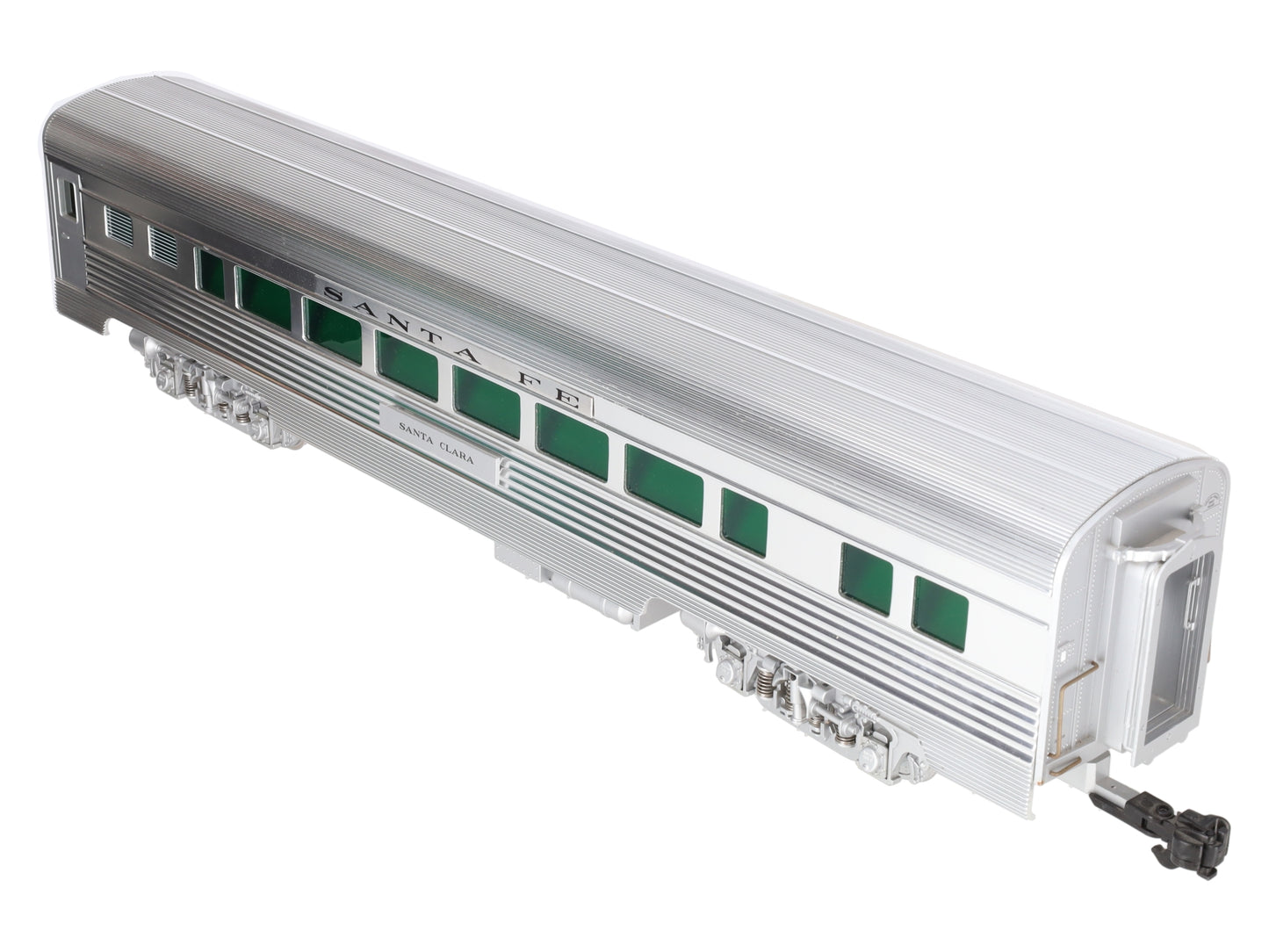 Aristo-Craft 32505 G ATSF "Santa Clara" Streamlined Diner Car - Metal Wheels EX/Box
