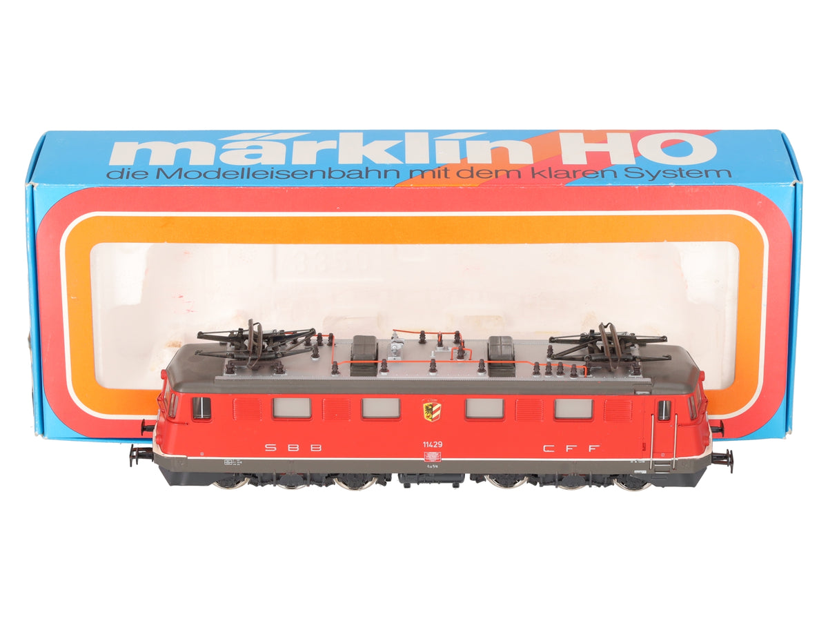 Marklin 3332 HO Scale SBB E-Lok Ae 6/6 Electric Locomotive LN/Box