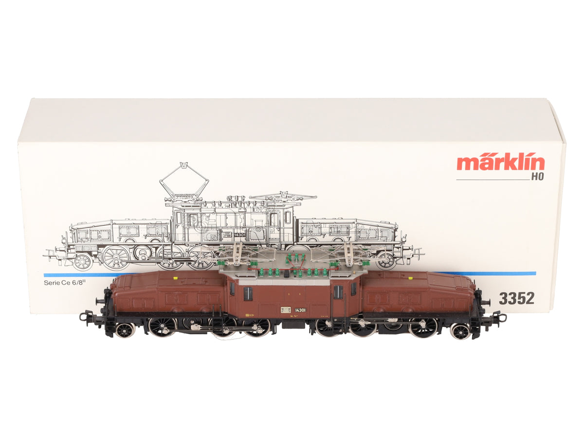 Marklin 3352 HO Scale Ce 6/8 Electric Locomotive #14301 LN/Box