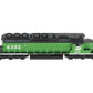 Scale Trains SXT40751 HO Burlington Northern EMD SD40-2 Diesel Locomotive #6332 EX/Box