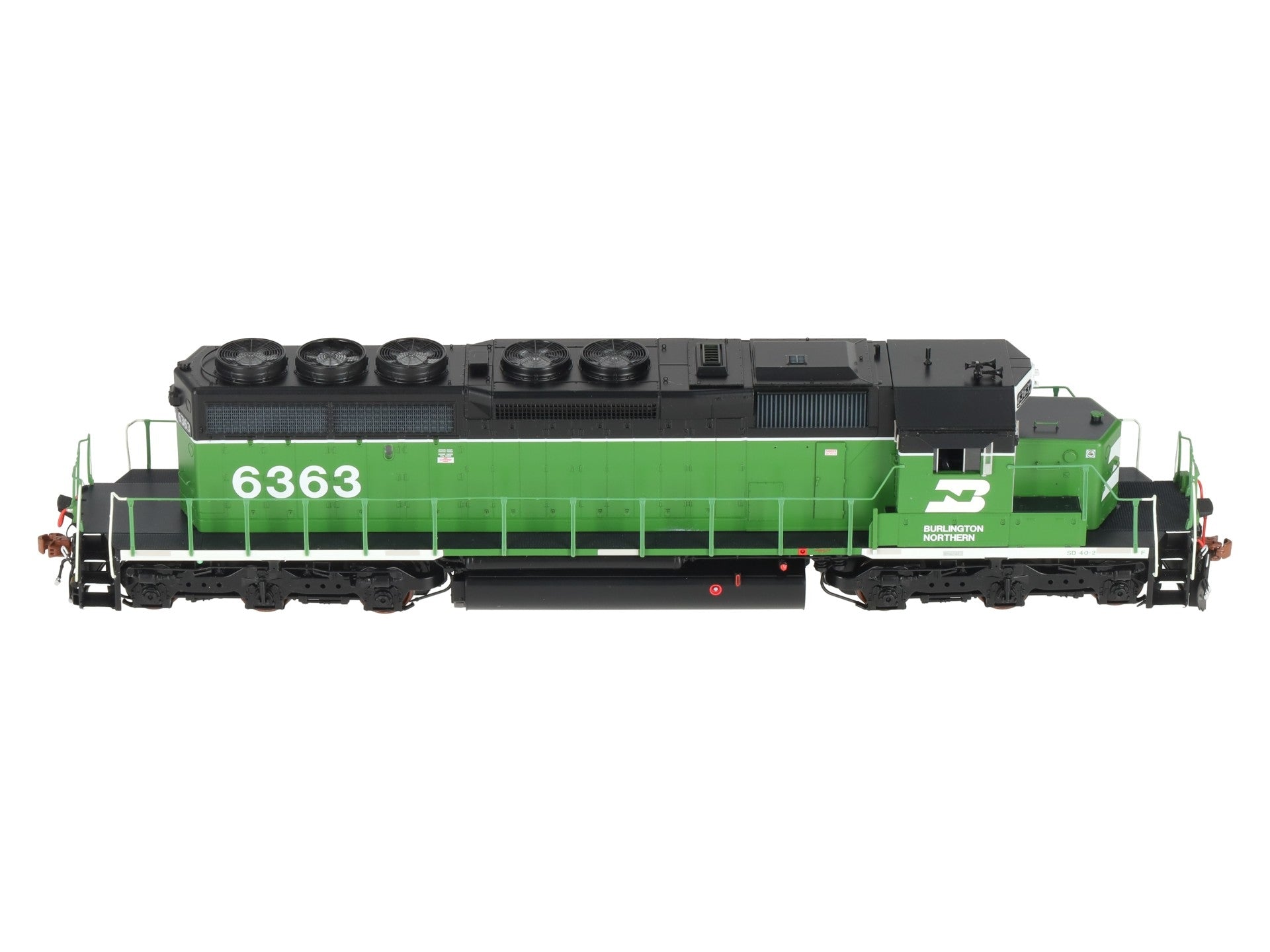 Scale Trains SXT40761 HO Burlington Northern EMD SD40-2 Diesel Locomotive #6363 EX/Box