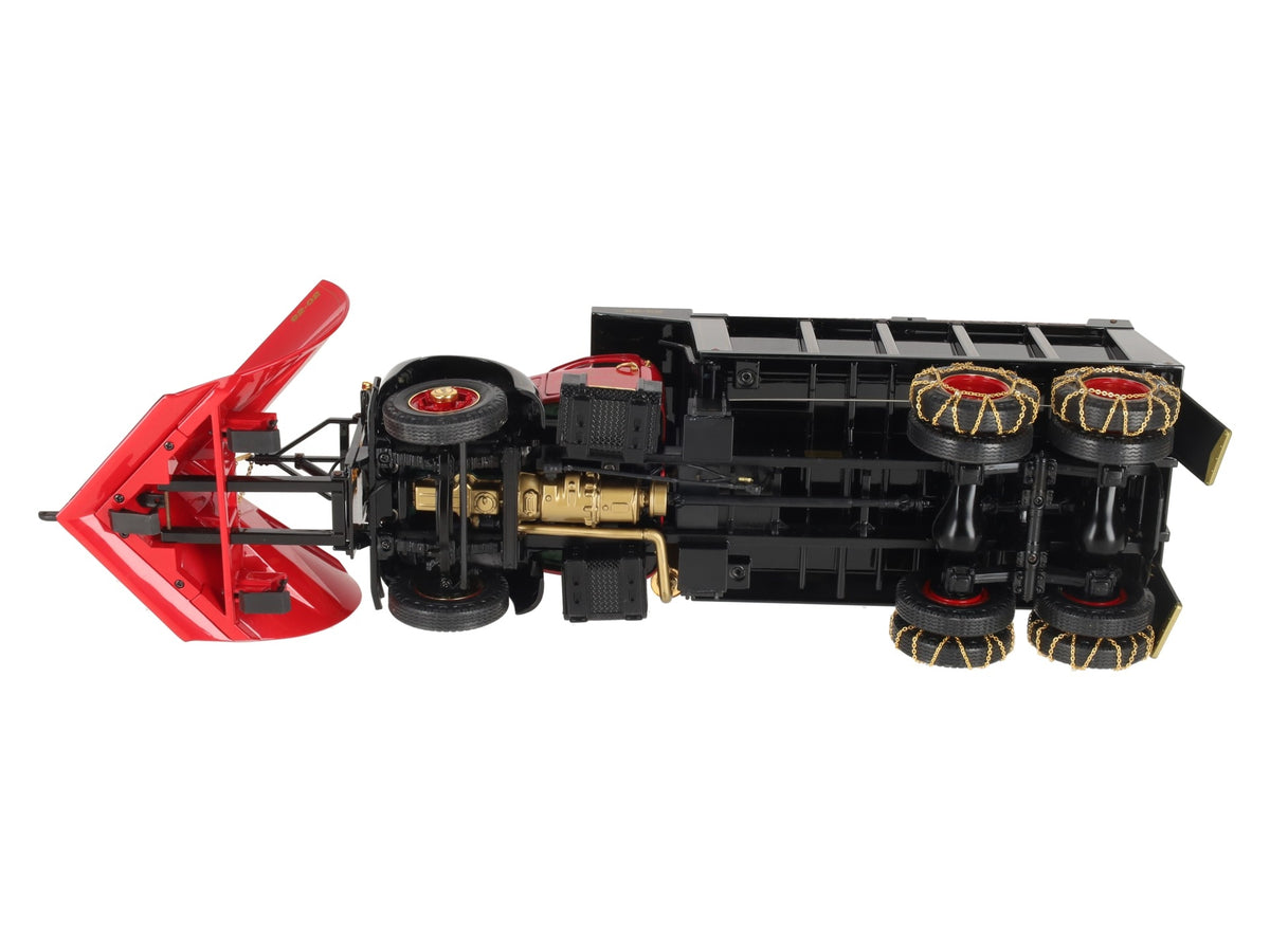 First Gear 1:25 Ohio Earth Tools 1960 Mack 10th Anniversary B Dump Truck w/Plow LN/Box