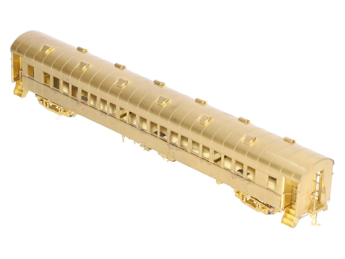 Rail Works R-245 HO BRASS NYC O-B Arch Roof Suburban Coach Car - Unpainted EX/Box