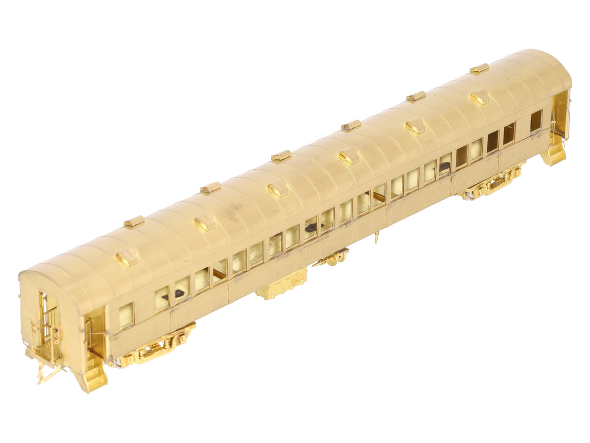 Rail Works R-245 HO BRASS NYC O-B Arch Roof Suburban Coach Car - Unpainted EX/Box