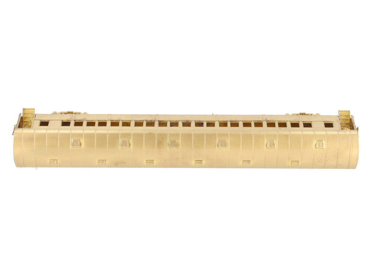 Rail Works R-245 HO BRASS NYC O-B Arch Roof Suburban Coach Car - Unpainted EX/Box