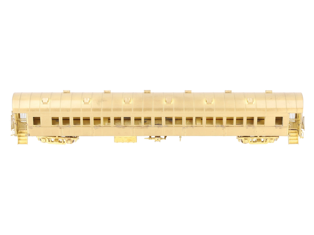 Rail Works R-245 HO BRASS NYC O-B Arch Roof Suburban Coach Car - Unpainted EX/Box