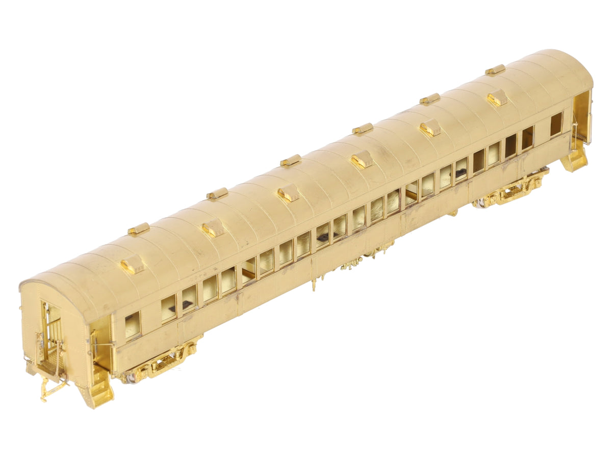 Rail Works R-245 HO BRASS NYC O-B Arch Roof Suburban Coach Car - Unpainted EX/Box