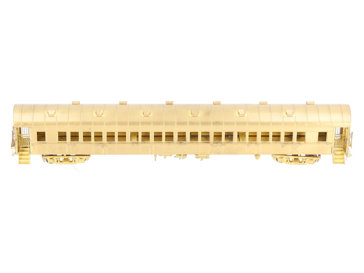 Rail Works R-245 HO BRASS NYC O-B Arch Roof Suburban Coach Car - Unpainted EX/Box