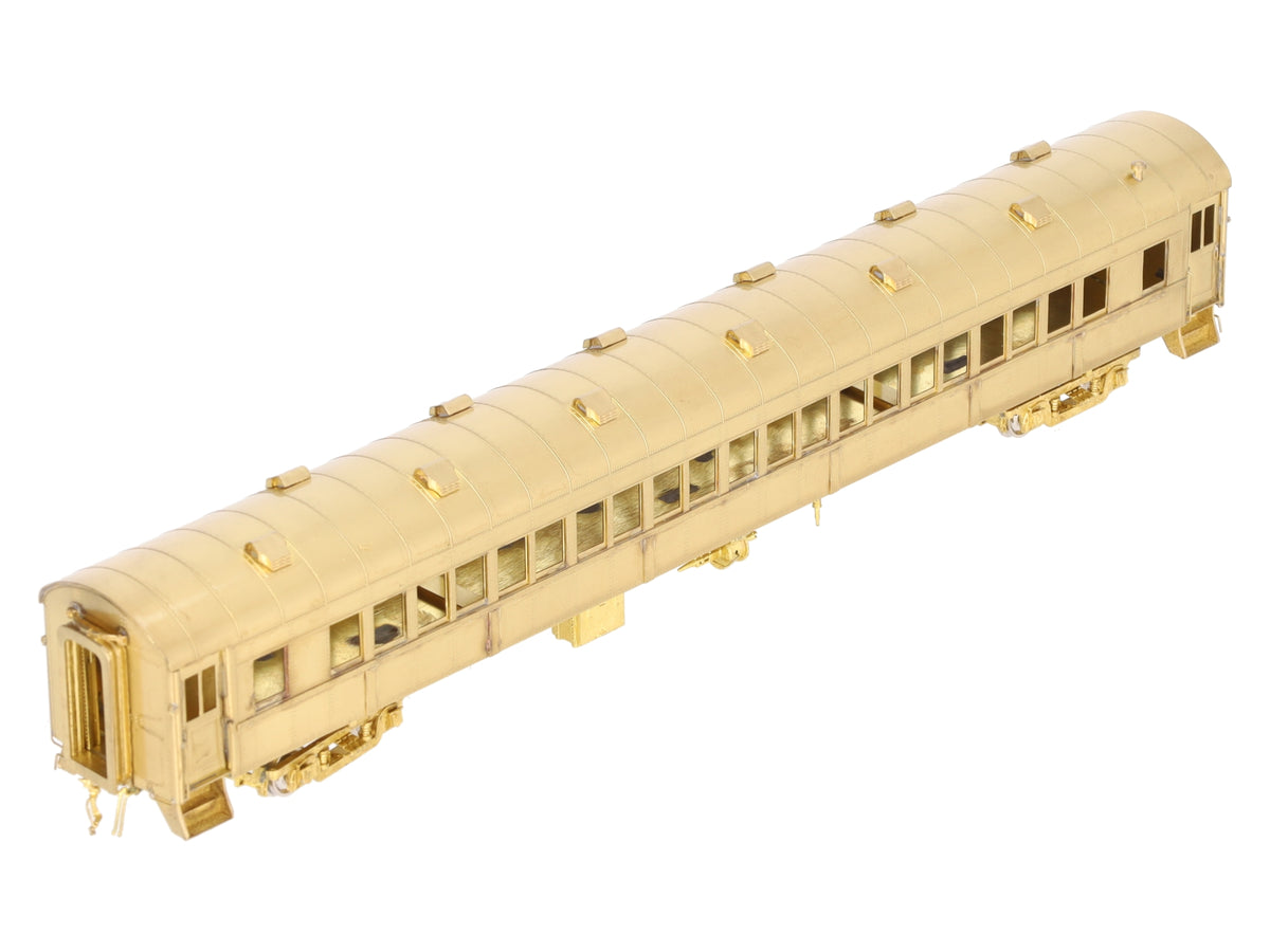 Rail Works R-245 HO BRASS NYC O-B Arch Roof Suburban Coach Car - Unpainted EX/Box
