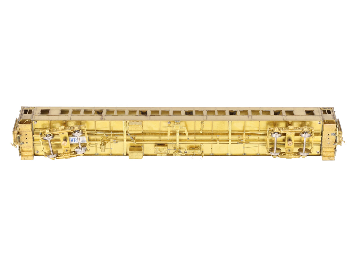 Rail Works R-245 HO BRASS NYC O-B Arch Roof Suburban Coach Car - Unpainted EX/Box