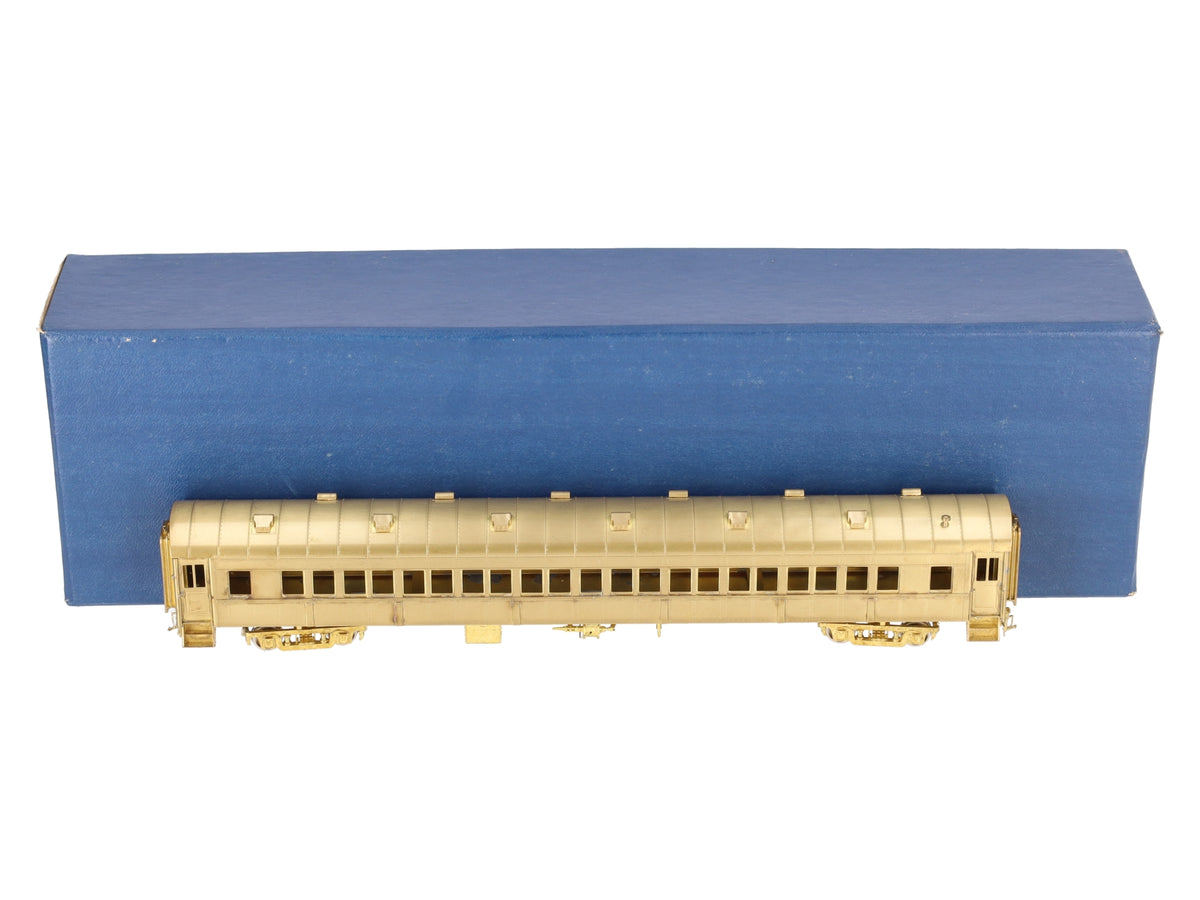 Rail Works R-245 HO BRASS NYC O-B Arch Roof Suburban Coach Car - Unpainted EX/Box