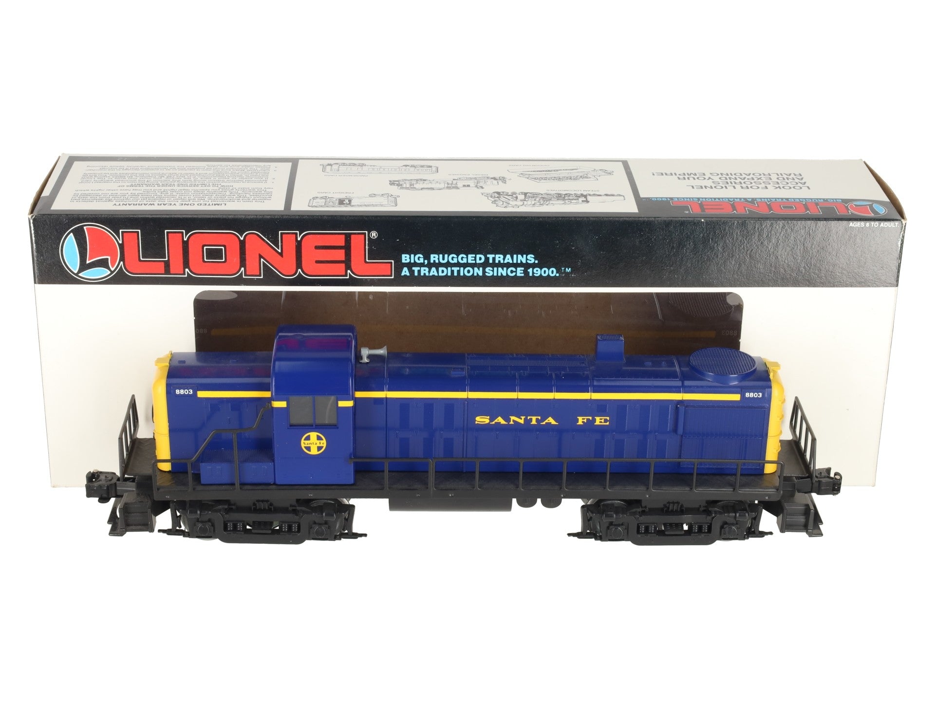 Lionel 6-18803 O Gauge Santa Fe RS-3 Diesel Locomotive LN/Box