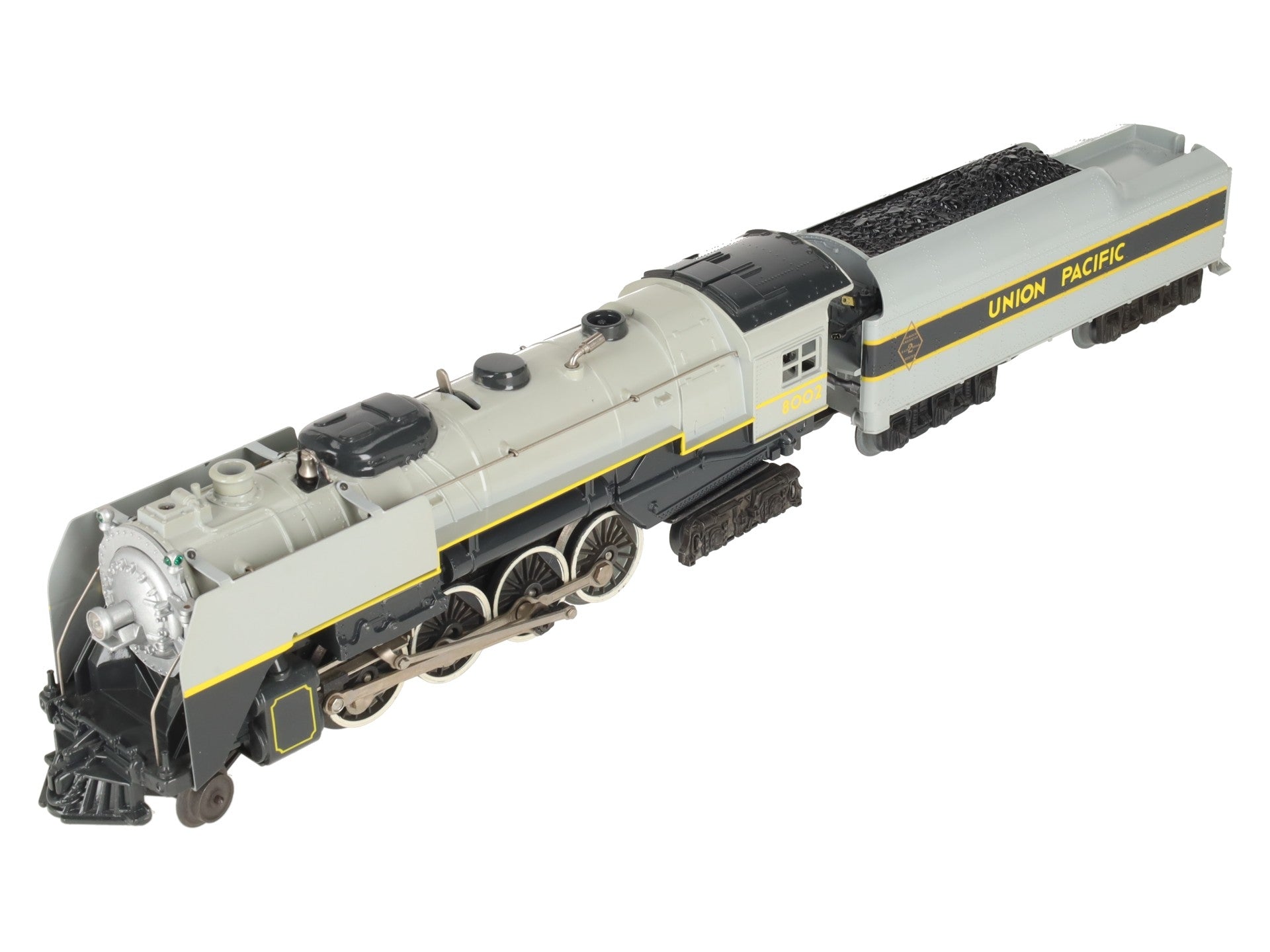 Lionel 6-8002 O Union Pacific Berkshire 2-8-4 Steam Locomotive & Tender #8002 EX/Box