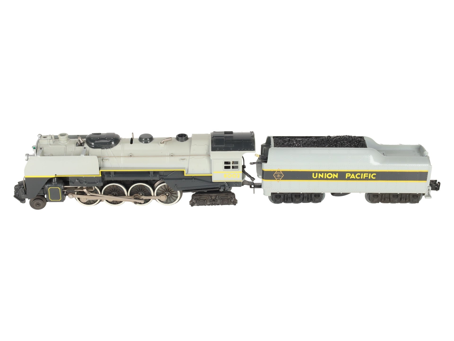Lionel 6-8002 O Union Pacific Berkshire 2-8-4 Steam Locomotive & Tender #8002 EX/Box