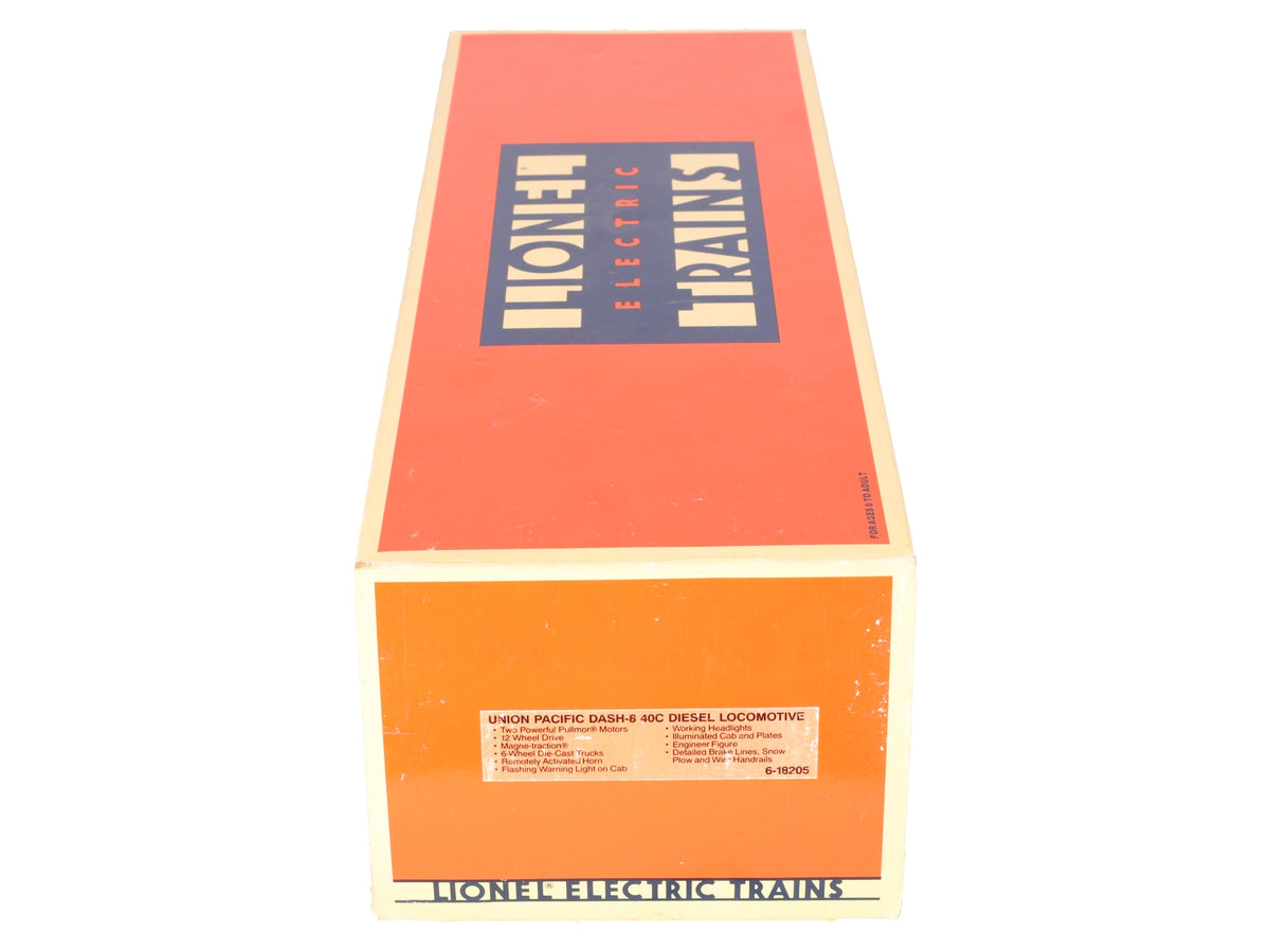 Lionel 6-18205 O Gauge Union Pacific Dash-8 40C Diesel Locomotive #9100 VG/Box