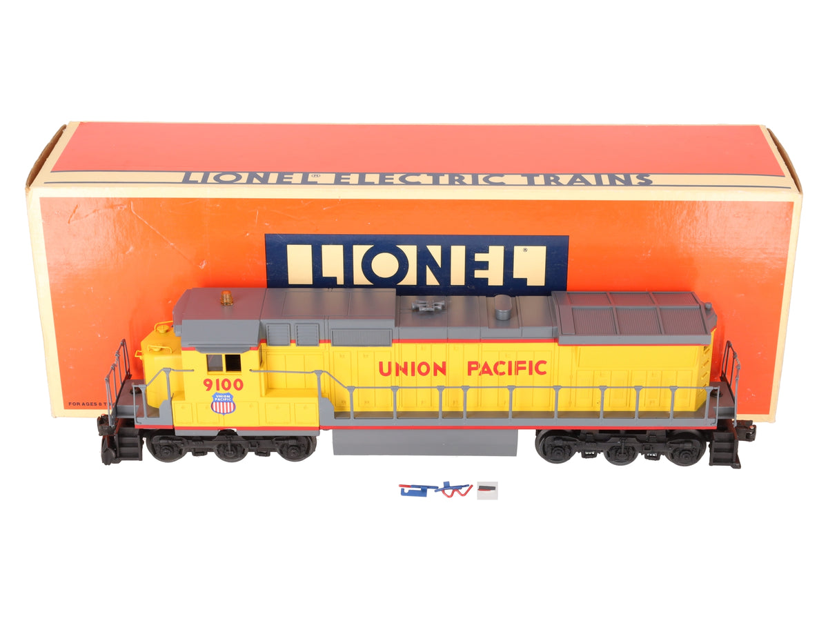 Lionel 6-18205 O Gauge Union Pacific Dash-8 40C Diesel Locomotive #9100 VG/Box