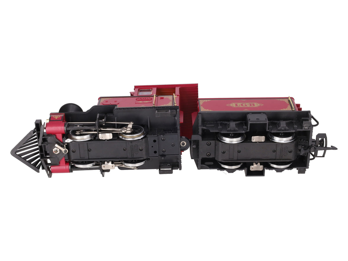 LGB 2217D LGB G Scale Steam Locomotive w/ Tender EX/Box