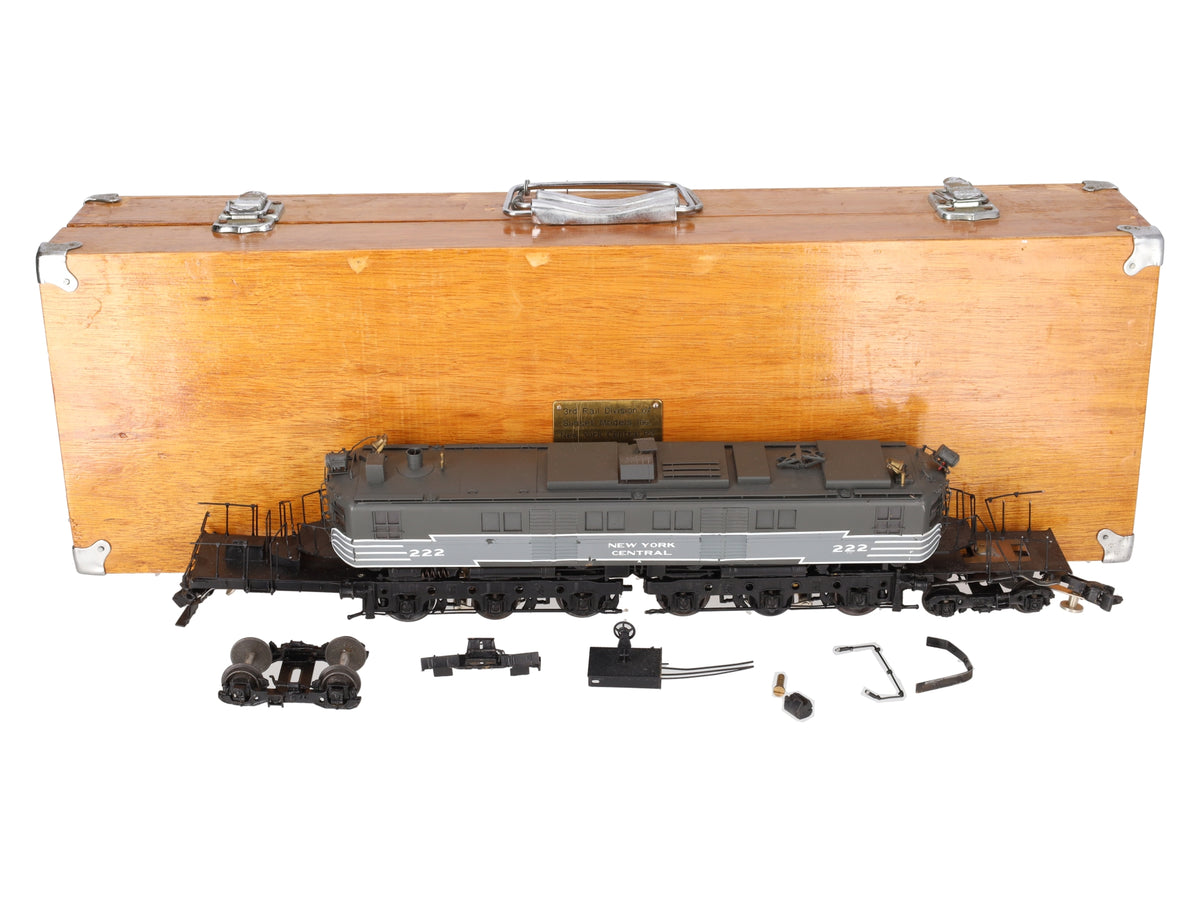 3rd Rail 222 O BRASS New York Central P-2 Electric Locomotive #222/Box