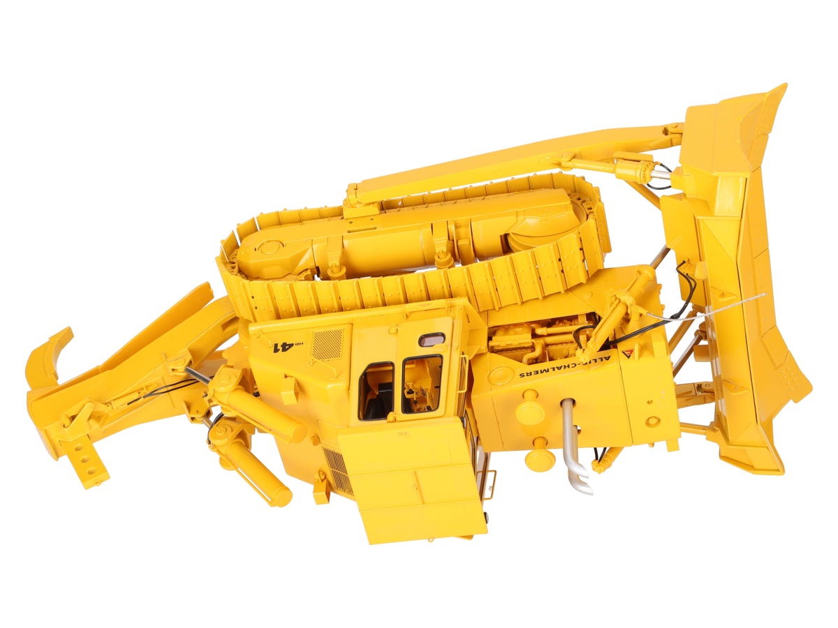 First Gear 40-0163 1:25 Diecast Allis-Chalmers HD-41 Bulldozer w/Blade & Ripper VG/Box