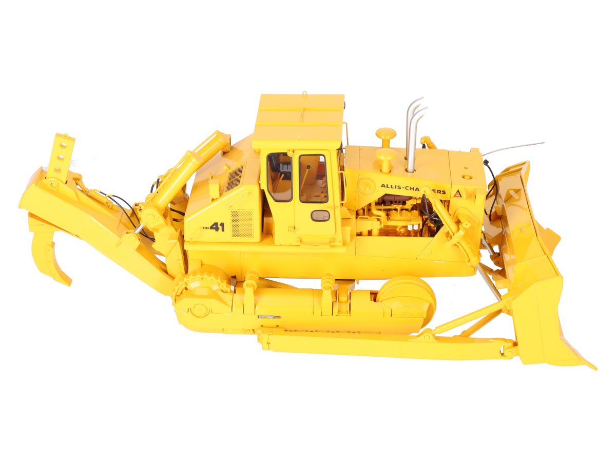 First Gear 40-0163 1:25 Diecast Allis-Chalmers HD-41 Bulldozer w/Blade & Ripper VG/Box
