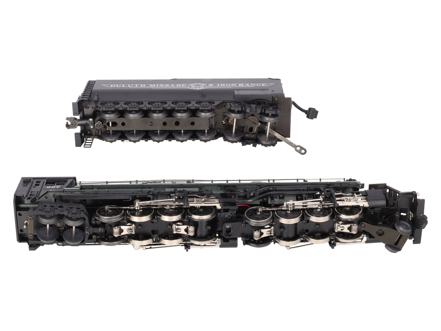 MTH 20-3030-1 O Gauge DM&IR 2-8-8-4 Yellowstone Steam Locomotive w/PS1 #227 EX/Box