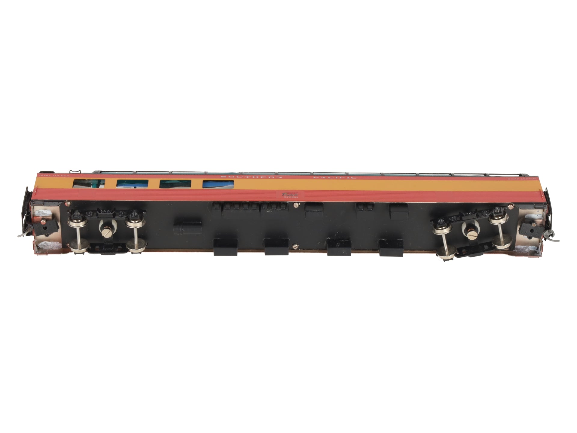 S. Soho & Co. 0318 HO Brass SP Dome Corrugated Sided Car #3604 - Custom/Box