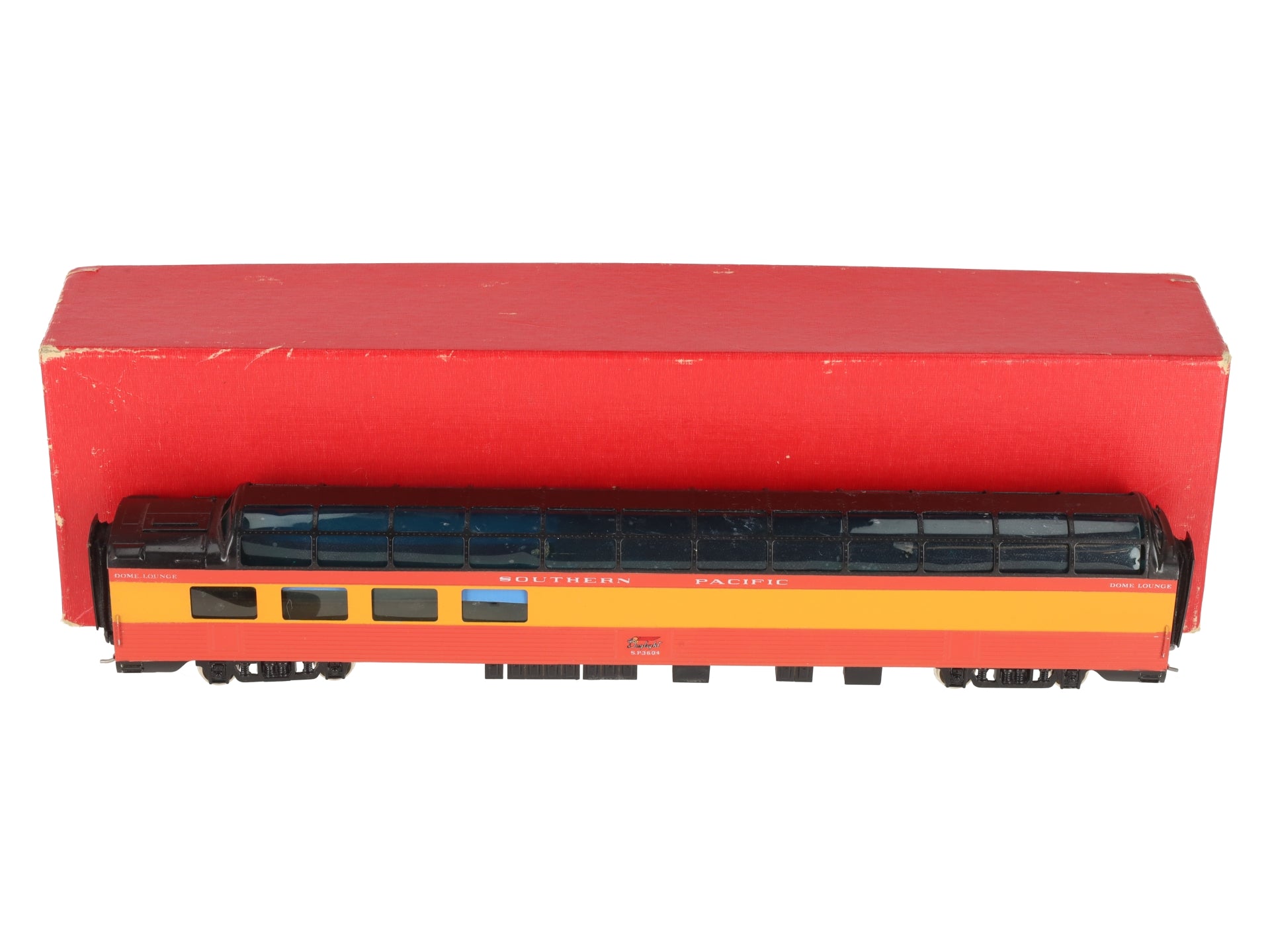 S. Soho & Co. 0318 HO Brass SP Dome Corrugated Sided Car #3604 - Custom/Box