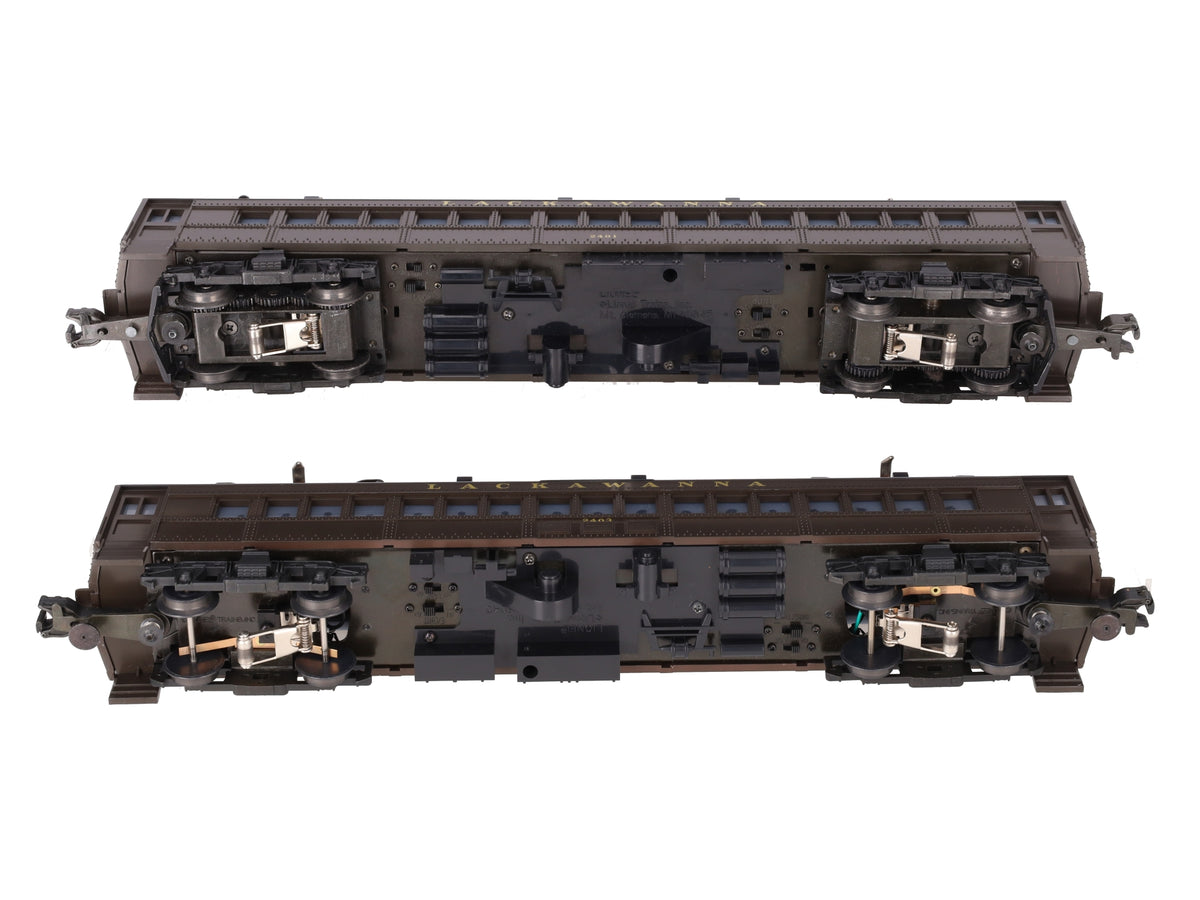 Lionel 6-18304 O Gauge Lackawanna Multiple-Unit Powered Commuter Cars Set LN/Box