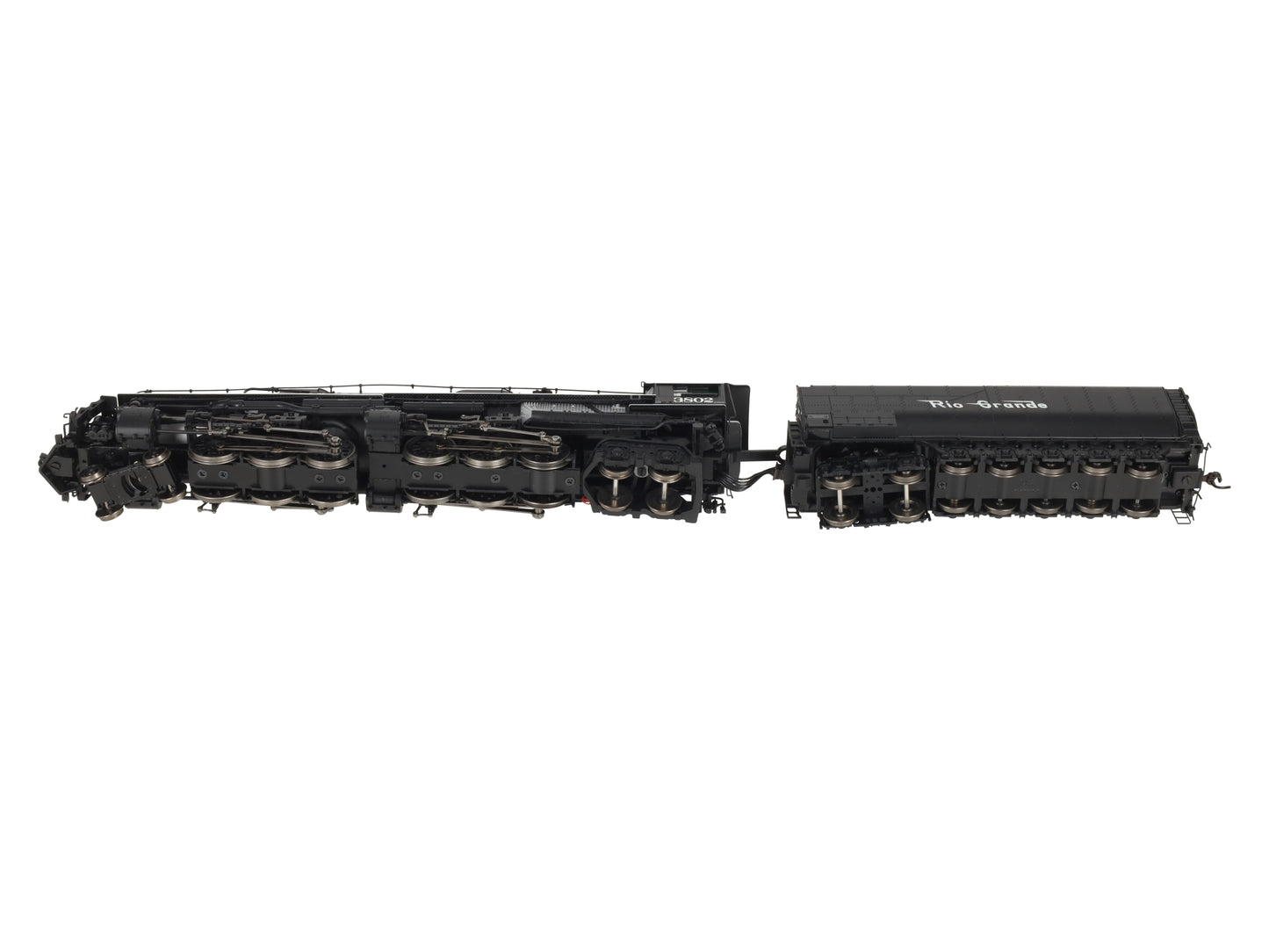 Athearn G9123 HO Denver and Rio Grande Western 4-6-6-4 with DCC & Sound #3802 EX/Box