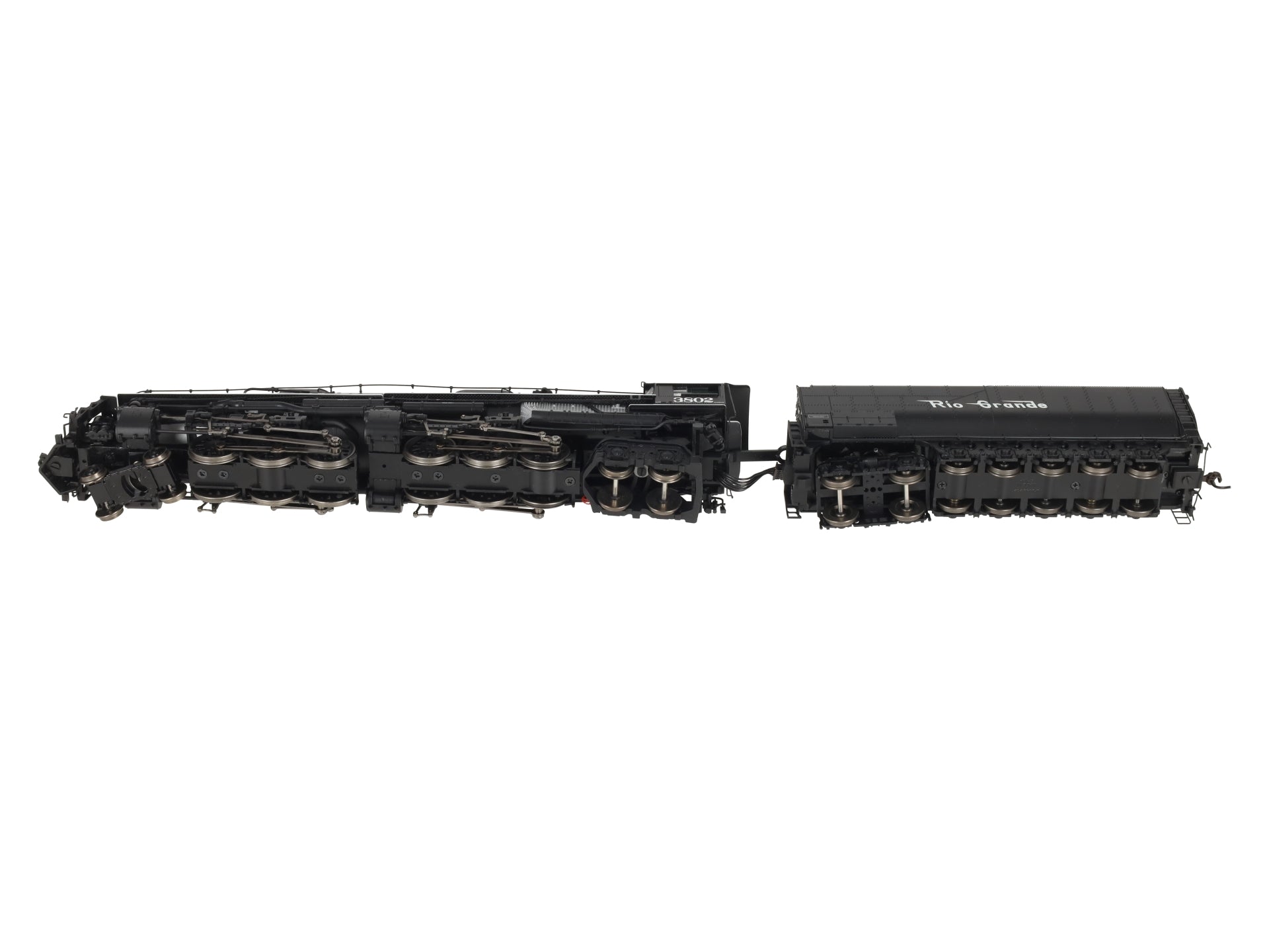 Athearn G9123 HO Denver and Rio Grande Western 4-6-6-4 with DCC & Sound #3802 EX/Box