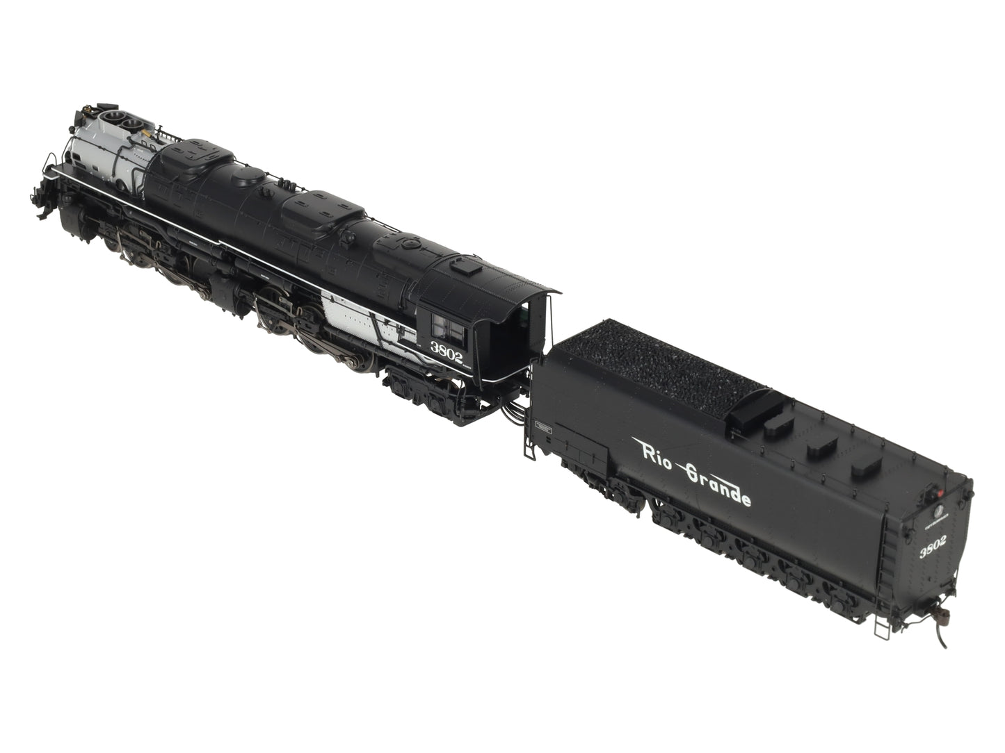 Athearn G9123 HO Denver and Rio Grande Western 4-6-6-4 with DCC & Sound #3802 EX/Box