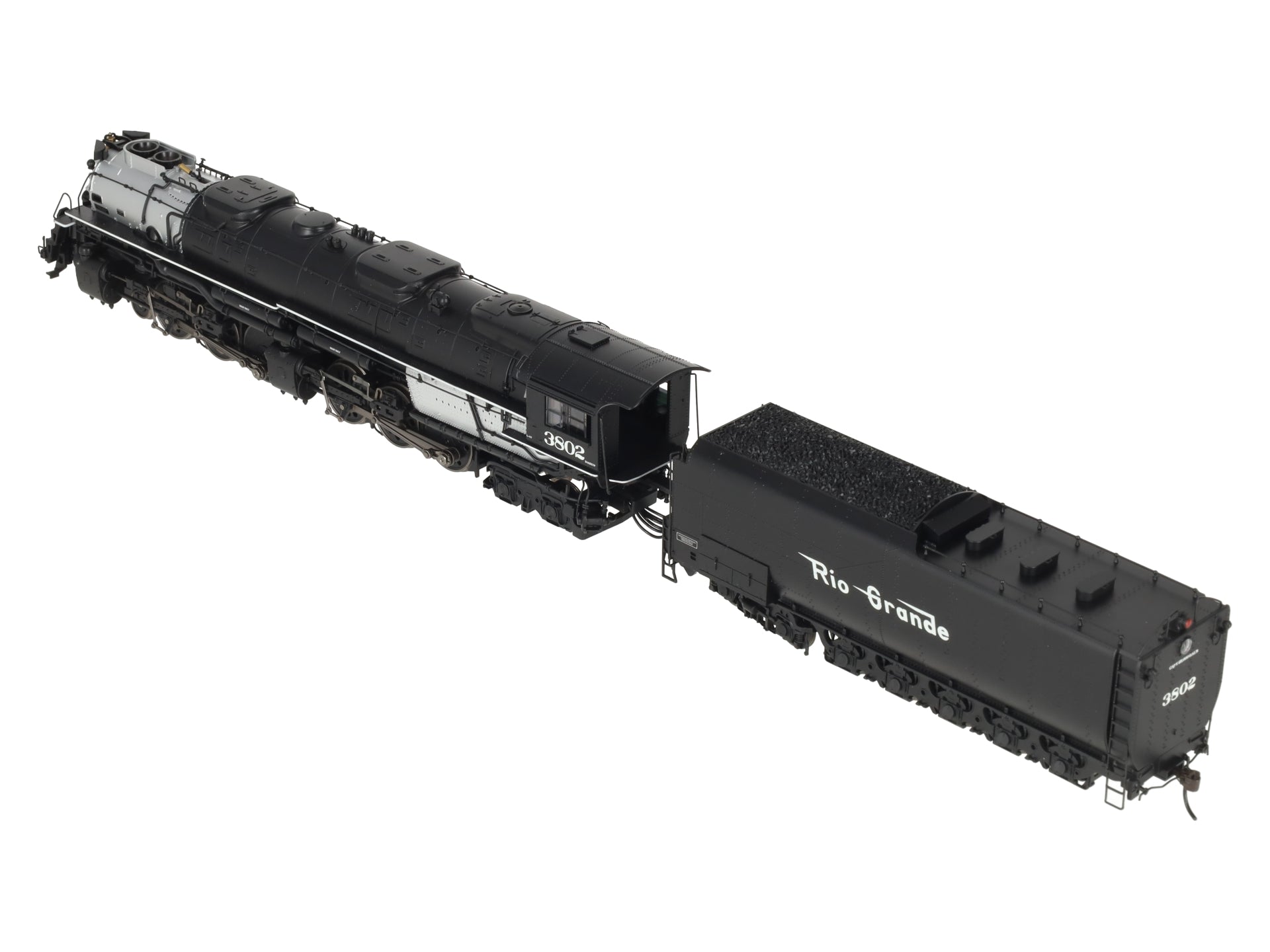 Athearn G9123 HO Denver and Rio Grande Western 4-6-6-4 with DCC & Sound #3802 EX/Box