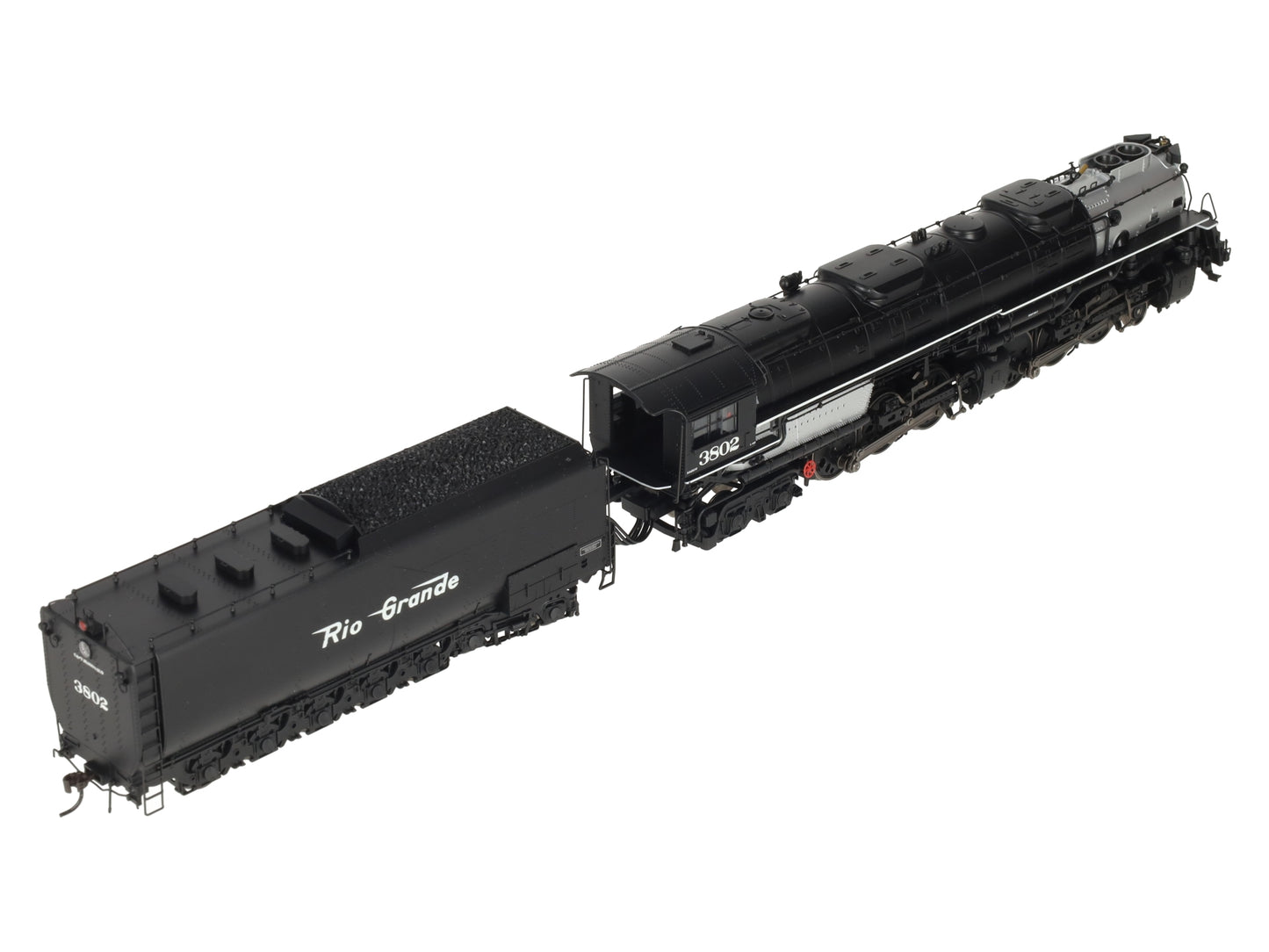 Athearn G9123 HO Denver and Rio Grande Western 4-6-6-4 with DCC & Sound #3802 EX/Box
