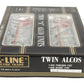 K-Line K2126 O Gauge Santa Fe Alco AA Diesel Locomotive Set #2126/2128 EX/Box
