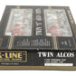 K-Line K2126 O Gauge Santa Fe Alco AA Diesel Locomotive Set #2126/2128 EX/Box