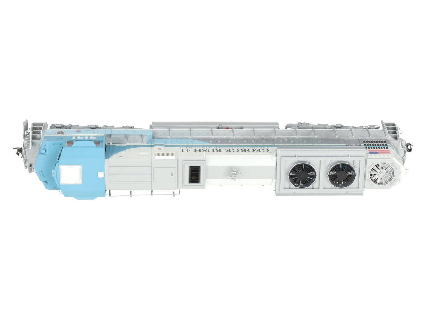 MTH 80-2282-1 HO George Bush SD70ACe Diesel Locomotive w/Sound #4141 EX/Box