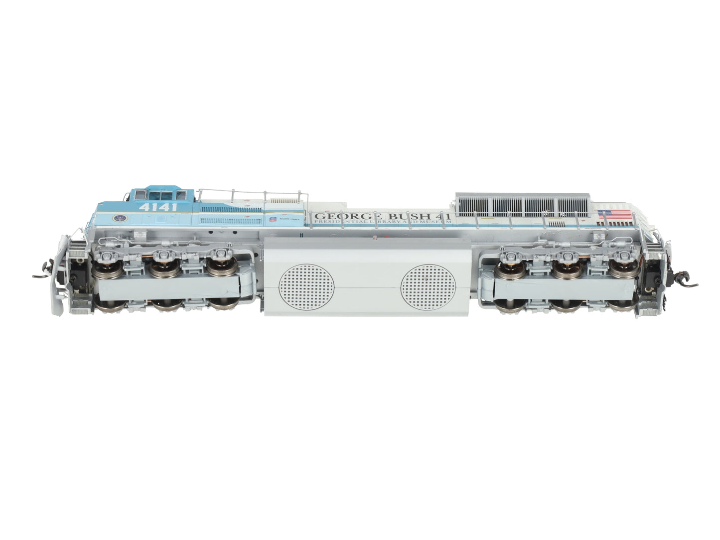 MTH 80-2282-1 HO George Bush SD70ACe Diesel Locomotive w/Sound #4141 EX/Box