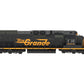 Athearn ATH72071 HO Denver & Rio Grande Western SD40T-2 Diesel Locomotive #5344 EX/Box