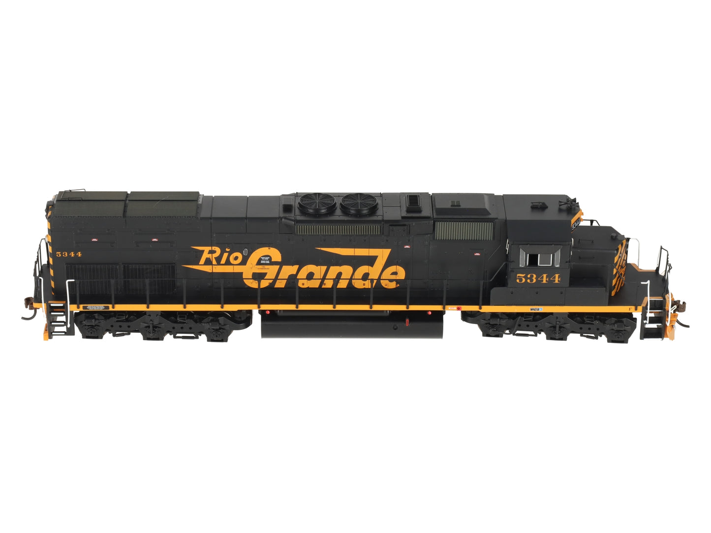 Athearn ATH72071 HO Denver & Rio Grande Western SD40T-2 Diesel Locomotive #5344 EX/Box