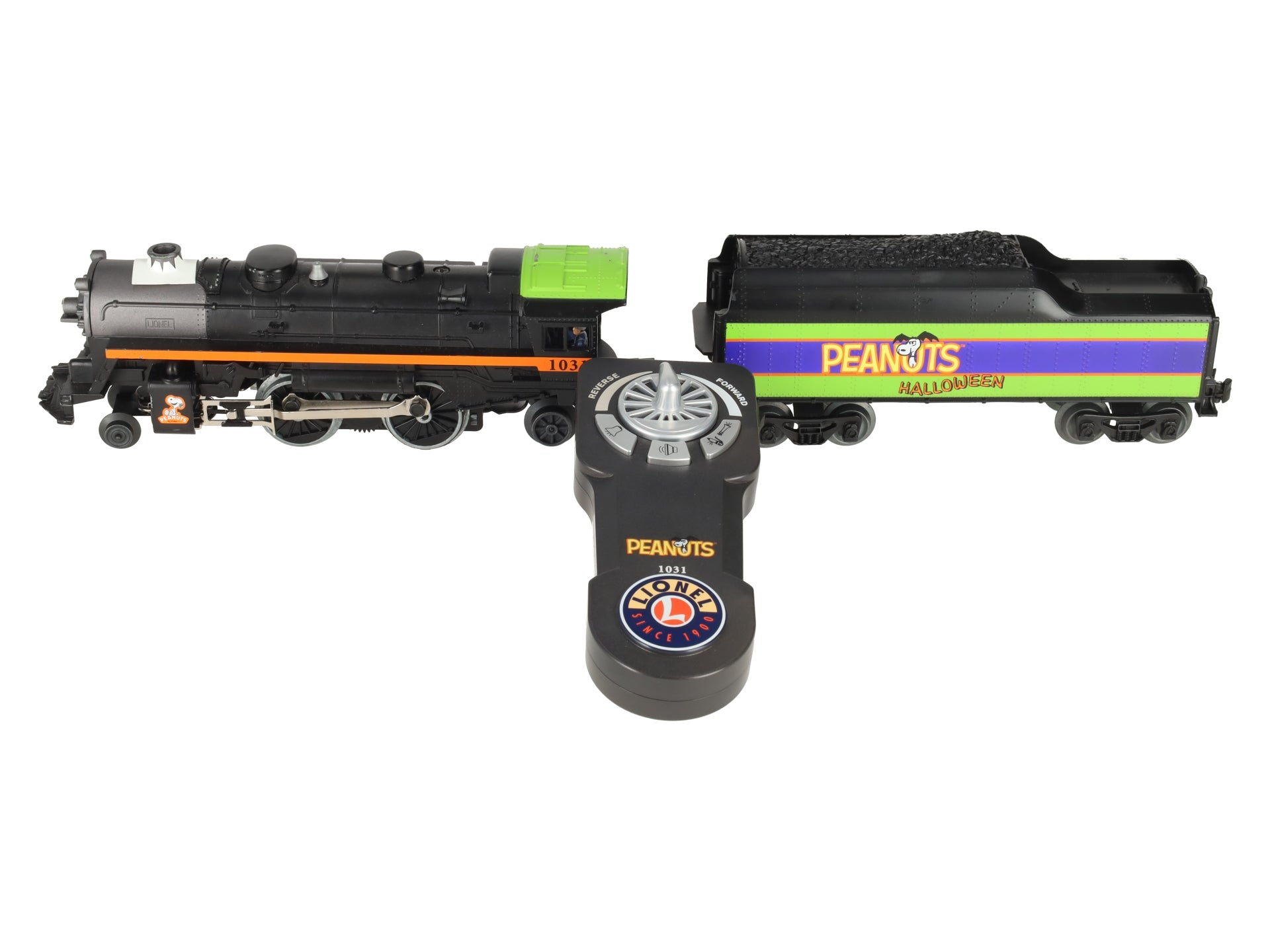 Lionel 6-30214 O Gauge Peanuts Halloween Steam Locomotive & Tender #1031 EX