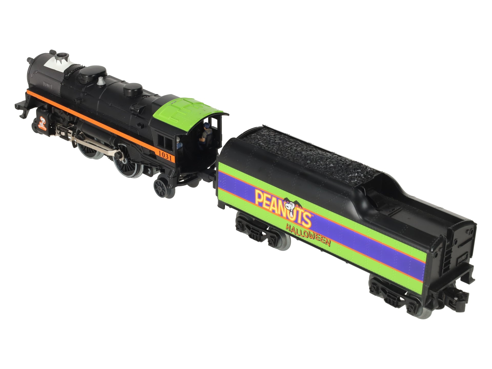 Lionel 6-30214 O Gauge Peanuts Halloween Steam Locomotive & Tender #1031 EX