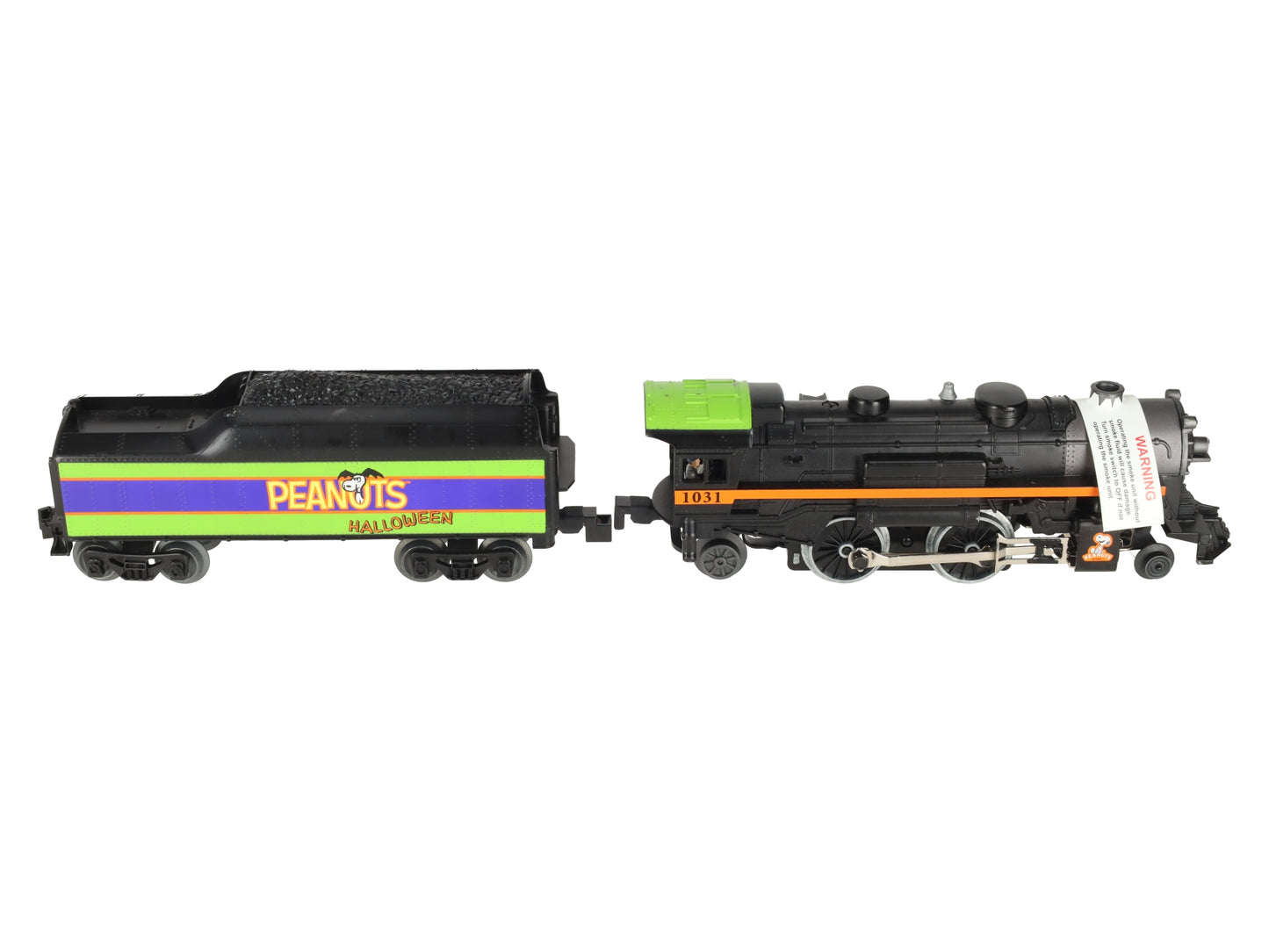 Lionel 6-30214 O Gauge Peanuts Halloween Steam Locomotive & Tender #1031 EX